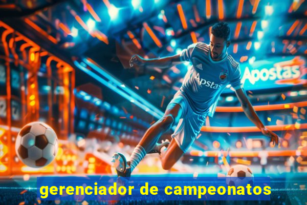 gerenciador de campeonatos